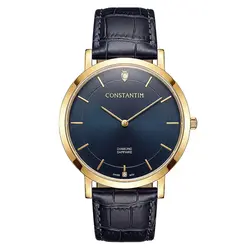 Relógio Constantim Slim Gold Diamond 125316