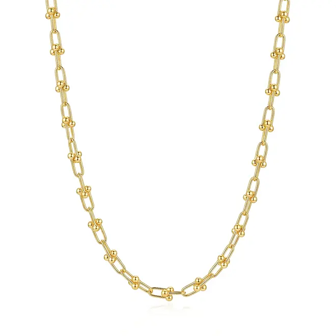 Corrente Estilo Tiffany de Ouro Amarelo 125461