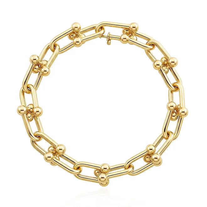 Pulseira Estilo Tiffany de Ouro Amarelo 125457