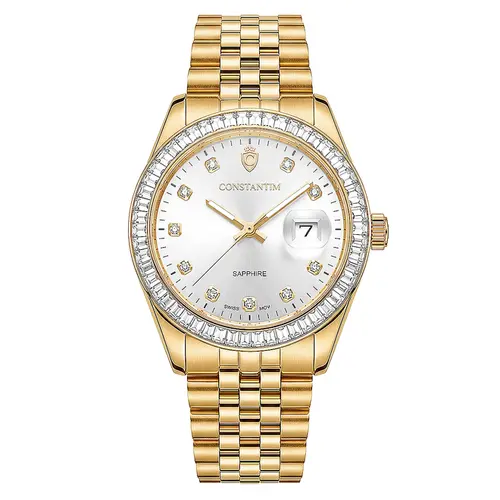 Relógio Constantim Gold Diamond 125309
