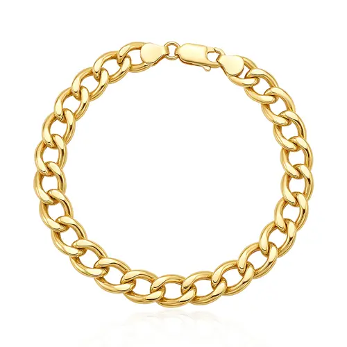Pulseira em Ouro Amarelo 18k Elos Grumet