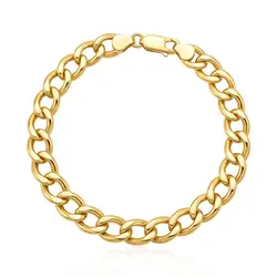 Pulseira em Ouro Amarelo 18k Elos Grumet