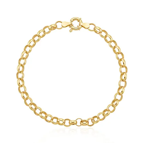 Pulseira em Ouro Amarelo 18k Elos Portugueses 126306