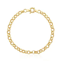 Pulseira em Ouro Amarelo 18k Elos Portugueses 126306