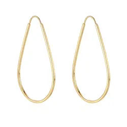Par de Brincos Gota em Ouro Amarelo 18K