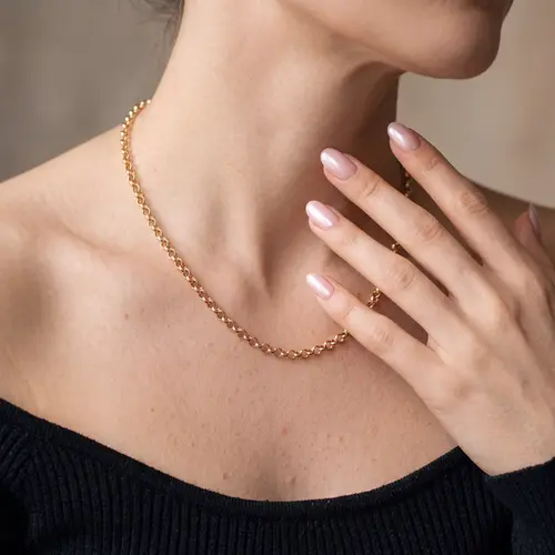Corrente Elos Portugueses em Ouro Amarelo 18k