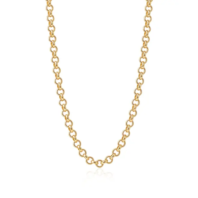 Corrente Elos Portugueses em Ouro Amarelo 18k  126340